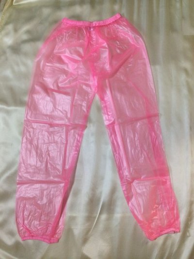 画像1: 大人用 防水パンツ ロングタイプ ピンク尿漏れパンツ