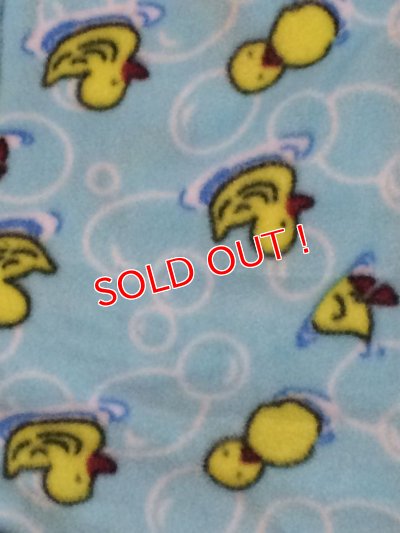 画像4: 大人用 カバーオール大人用ベビーパジャマ(アヒル柄水色)