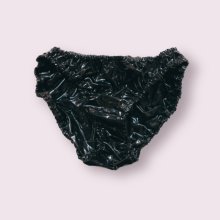 他の写真2: 大人用 防水パンツ 女性用ビキニブリーフ黒色光沢Sサイズ（pvc-u-like）