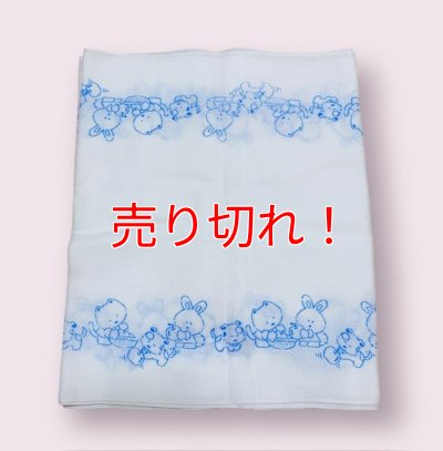 画像1: 大人用布おむつふんわりドビー織り＊動物さん（綿100％）