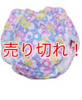 大人用 おむつカバーテディベア柄ポリウレタン防水ピンク/レース付き（在庫：S´、5L）