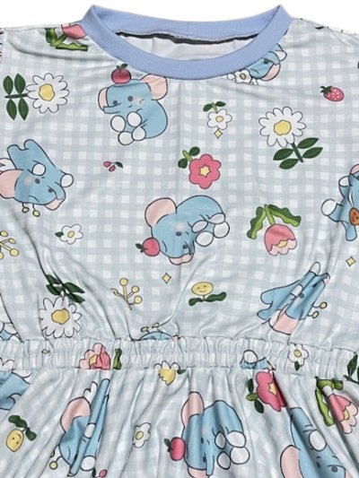 画像4: 大人用 ベビーワンピースぞうさん