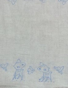 他の写真3: 布おむつ平織りバンビ柄 かなり中古品 59cm