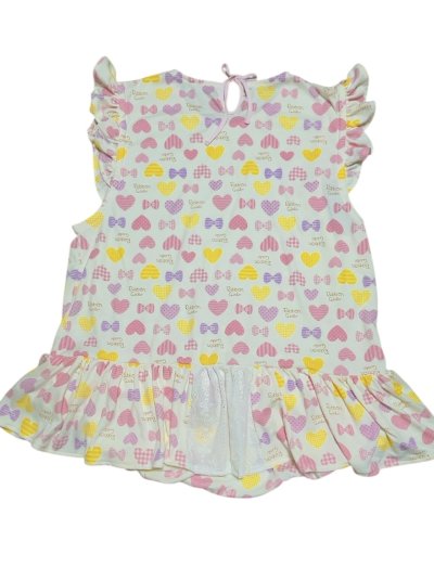 バックの首元はリボンで結びます