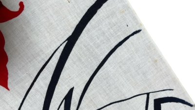 経年の保管時のシミがある箇所が所々あります。