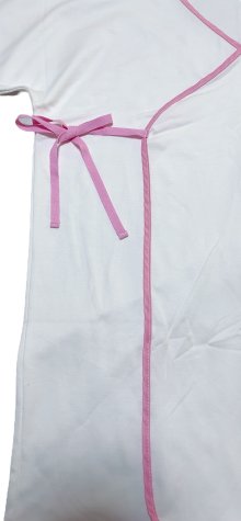 他の写真1: 大人用ベビー 肌着 （縁取りピンク）