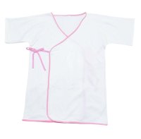 大人用ベビー 肌着 （縁取りピンク）