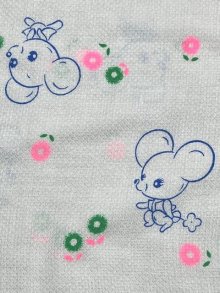 他の写真2: 大人用布おむつレトロネズミ＆花柄ドビー織り
