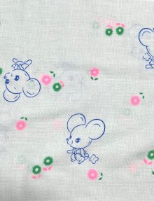 他の写真1: 大人用布おむつレトロネズミ＆花柄ドビー織り