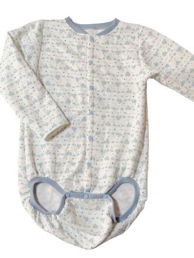 大人用ロンパース前開き