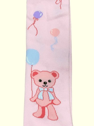 画像3: 大人用ベビーハイソックス 風船テディベア 