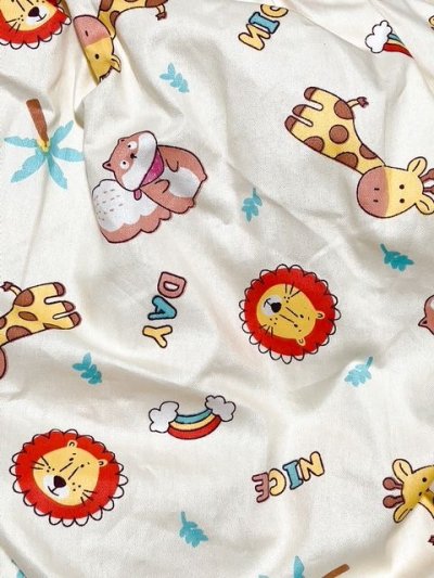 画像5: 大人用 おむつカバー動物柄ビニール防水腰紐付き