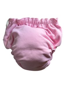他の写真1: 大人用おむつパンツモコモコ中綿入りフリースピンク