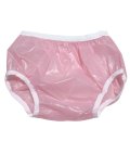 大人用防水パンツ なめらかPVCパンツ（ベビーピンク）