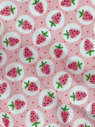 画像4: 大人用 おむつカバーいちご柄パイル防水