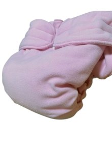 他の写真1: 大人用おむつカバー風パンツモコモコ中綿入りフリースピンク