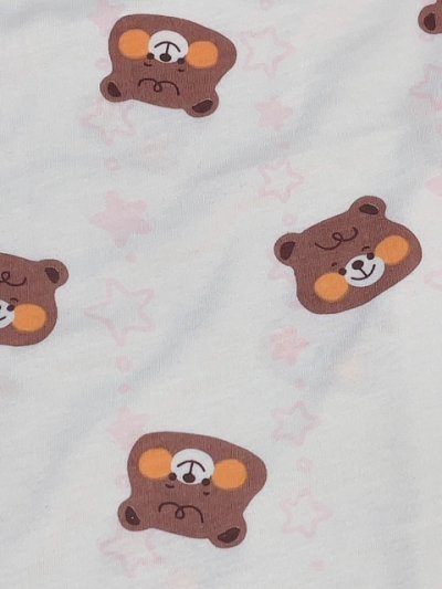 可愛いクマさんと星柄