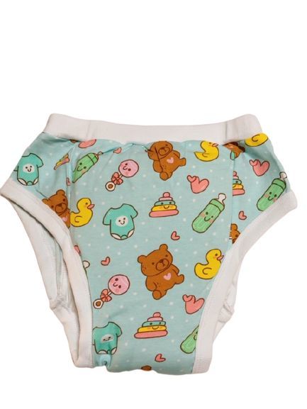 大人用 トレーニングパンツ赤ちゃんアイテム柄 大人用ロンパースbaby Angel