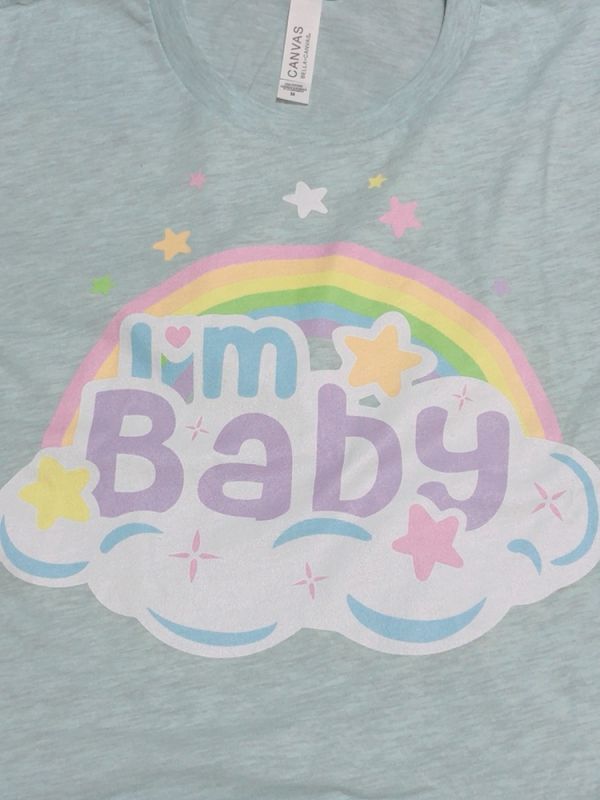 大人用 ベビーtシャツパステルカラー 大人用ロンパースbabyangel