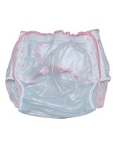 画像: 大人用 おむつカバービニールカバーピンクXXL