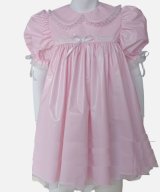 画像: 大人用 ベビードレス PVCベビーピンク3点セット