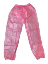 画像: 大人用 防水パンツ ロングタイプ ピンク尿漏れパンツ