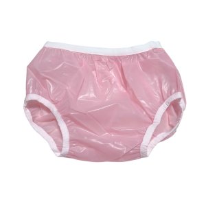 画像: 大人用防水パンツ なめらかPVCパンツ(ベビーピンク)