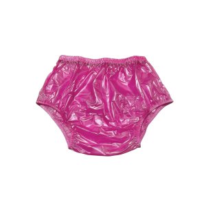 画像: 大人用防水パンツPVCパンツ（つや感ピンク）