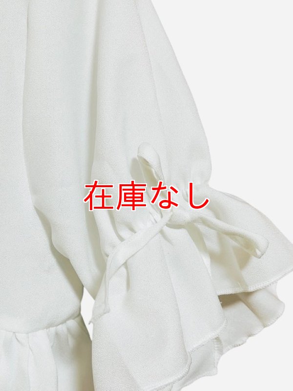 画像4: 大人用白いワンピースドレス