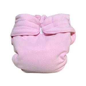 画像: 大人用おむつカバー風パンツモコモコ中綿入りフリースピンク