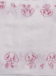 画像1: 昭和レトロ 大人用布おむつワンちゃん柄平織り新古品68cm