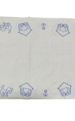画像1: 昭和レトロ 大人用布おむつワンちゃん柄平織り新古品90cm