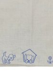 画像2: 昭和レトロ 大人用布おむつワンちゃん柄平織り新古品90cm