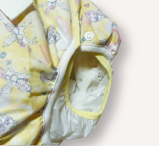 大人用 おむつカバーユニコーン柄腰紐付きPVC防水（L、XL、XXL）|大人