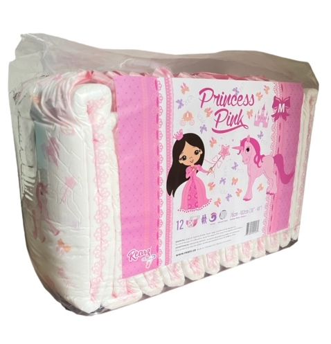 画像1: 大人用 可愛い紙おむつ Rearz Princess Pink パック売り