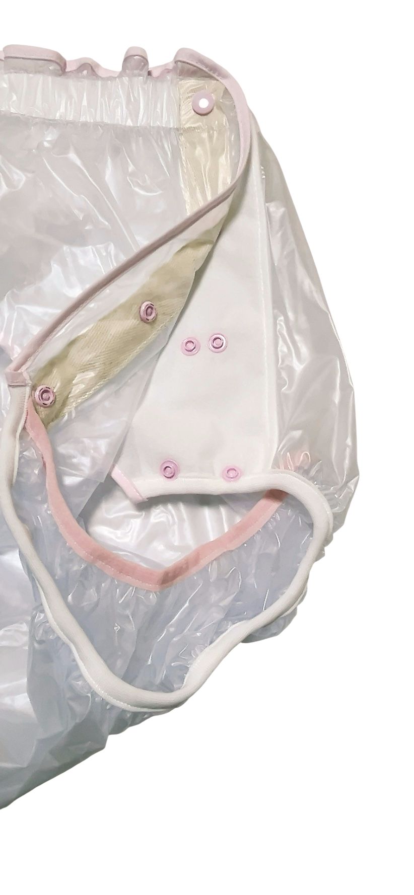 画像: 大人用 おむつカバービニールカバーピンク（4L、5L）