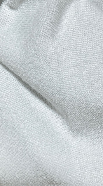 肌に優しいパイル防水