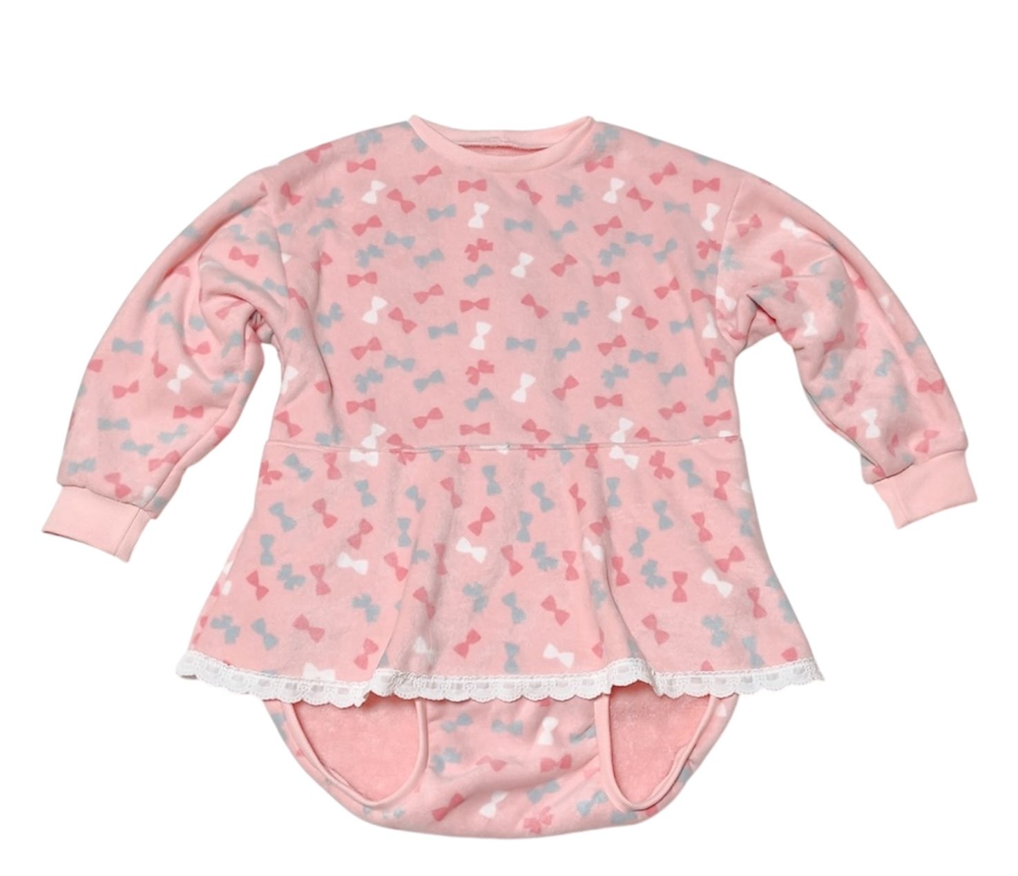 大人用スカート付きロンパースです