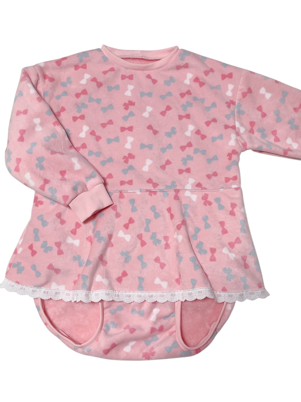 大人用スカート付きロンパースです