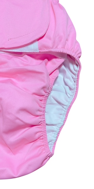 画像3: 大人用 おむつカバーピンクマジックテープ