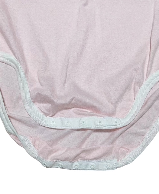 画像: 大人用ロンパース ベビーピンク半袖 胸囲88cm 1枚限り